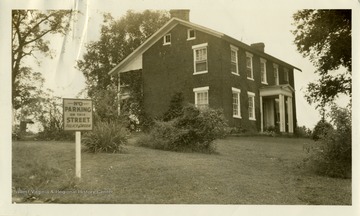 Brick house was built in 1839.