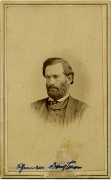 Involved in the founding of the state of West Virginia, served as delegate at the first and second Wheeling Conventions, one term in the West Virginia State Senate and State Prosecuting Attorney for Barbour, Randolph, Taylor and Tucker Counties. 