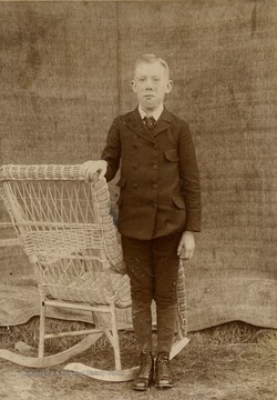 Outdoor portrait of Willie Burke.