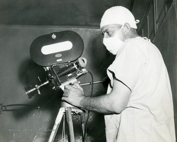 Raymond Young from Oak Hill, W. Va., served in Europe during WW II as a combat photographer and in South Vietnam as a medical photographer.