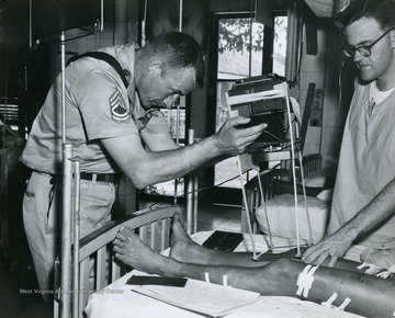 Raymond Young from Oak Hill, W. Va. served in Europe during WWII as a combat photographer and in South Vietnam as a medical photographer.