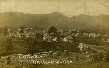 Construction of more buildings taking place in the foreground. See original for correspondence. (From postcard collection legacy system.)