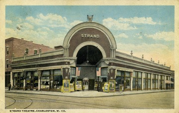 Caption on back of postcard reads: "Charleston's leading photo play theatre. Corner of Summers and State Streets." See original for correspondence. Published by The S. Spencer Moore Company. (From postcard collection legacy system.)