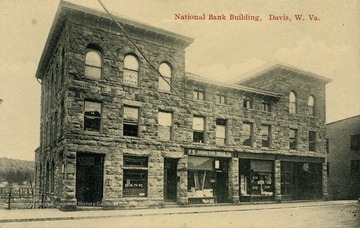F.S. Johnston Drug Company located next door. Published by F.S. Johnston Drug Company. (From postcard collection legacy system.)