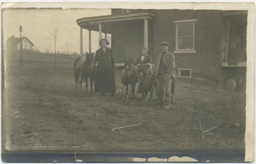 Photo taken by the Dairy Mart in Star City, "No Man's Land". See original for correspondence. 