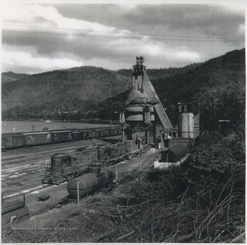 View looking west over New River.
