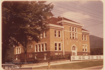 View of the building exterior from across the street.