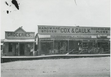 View of the store from across the street.