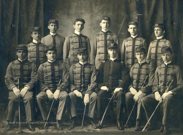 James R. Moreland is second from the right in the back row.