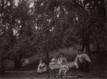 (From left to right): Virginia, Jeanette, Edith, James Jr., James Sr. (Photographer)