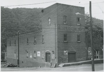 View of the building from across the street. Located on Block C #1. 