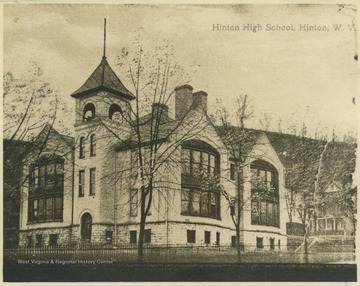 View of the building from across the street. 