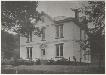 The building pictured is now the site of Perry Memorial Gymnasium. 