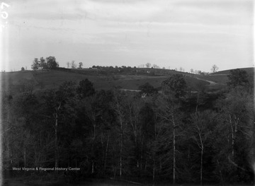 View of Walnut Hill taken from West Virginia University Campus