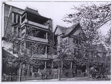 Photo of the first hospital in Hinton, W. Va., formerly known as Cooper's Hospital. 