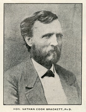 Nathan Cook Brackett played a significant role in the founding of Storer College. He served as principal for thirty years from 1865 to 1895.  