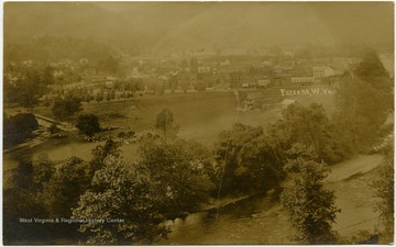 This image is part of the Thompson Family of Canaan Valley Collection. The Thompson family played a large role in the timber industry of Tucker County during the 1800s, and later prospered in the region as farmers, business owners, and prominent members of the Canaan Valley community.