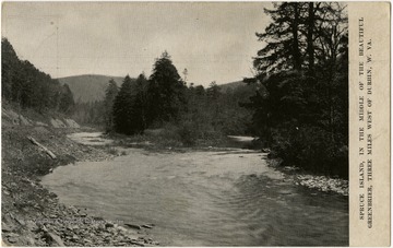 This image is part of the Thompson Family of Canaan Valley Collection. The Thompson family played a large role in the timber industry of Tucker County during the 1800s, and later prospered in the region as farmers, business owners, and prominent members of the Canaan Valley community.