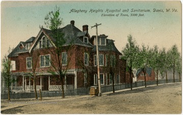 This image is part of the Thompson Family of Canaan Valley Collection. The Thompson family played a large role int he timber industry of Tucker County during the 1800s, and later prospered in the region as farmers, business owners, and prominent members of the Canaan Valley community. 