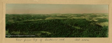 The altitude at this point is 3,552 feet.This image is part of the Thompson Family of Canaan Valley Collection. The Thompson family played a large role int he timber industry of Tucker County during the 1800s, and later prospered in the region as farmers, business owners, and prominent members of the Canaan Valley community. 