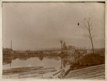 This image is part of the Thompson Family of Canaan Valley Collection. The Thompson family played a large role in the timber industry of Tucker County during the 1800s, and later prospered in the region as farmers, business owners, and prominent members of the Canaan Valley community.