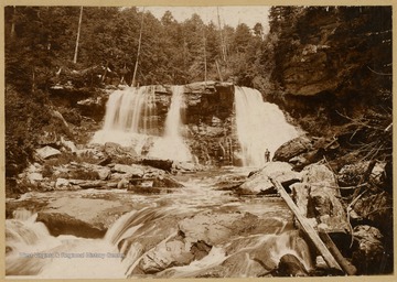 This image is part of the Thompson Family of Canaan Valley Collection. The Thompson family played a large role in the timber industry of Tucker County during the 1800s, and later prospered in the region as farmers, business owners, and prominent members of the Canaan Valley community.