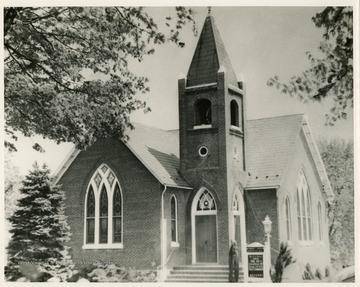 The Methodist Episcopal church was organized between 1841 and 1847