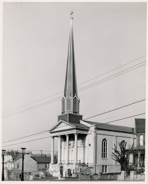 The Catholic church was organized in 1850 and dedicated in 1860