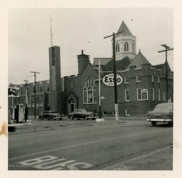 The church was organized in 1848. It was for many years called First Baptist Church of Clarksburg and services were held in the courthouse until a church building was dedicated in 1853.