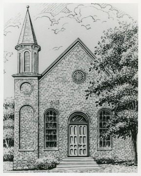 The church was organized in 1834 in Johnstown, six miles east of Lost Creek.  The present building was erected in 1856.