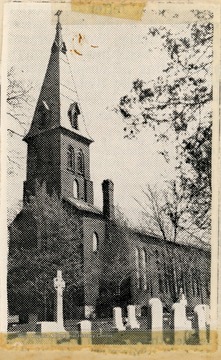 The church was organized in 1814 or 1816. The present church was dedicated in 1851.