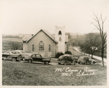 The church was organized in 1850 and gets it's name from an early settler.  The current building was built in 1886 and remodeled in 1902.