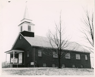 The church was organized in 1858.