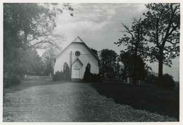 The church was organized in 1800.