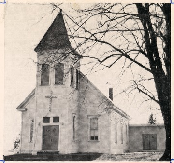 The church was organized in 1808.