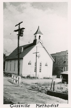 The old church was built in 1808 in Cassville which was then called Clarksville, and the present church was built in 1889-1890.