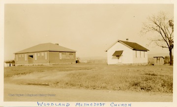 The church was organized as a non-denominational church in 1858 and it was located on what is now known as the Mile Ground.  Any preacher could use the church, but the regular ministers were from the Methodist Episcopal Church.  The church was also used as a school until 1868.