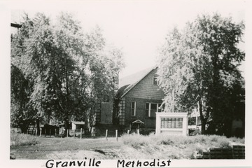 The church was built in approximately 1850 with a bell tower.  When a new church was built, the bell was given to the Riverside School.  The current church was built in 1906.