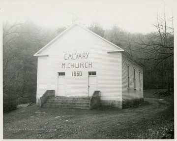 The church is located on the Morgantown-Fairchance Pike.  It was organized in 1852-1853.