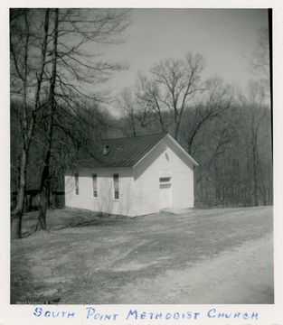 The church deed was made in 1872 for the present building.