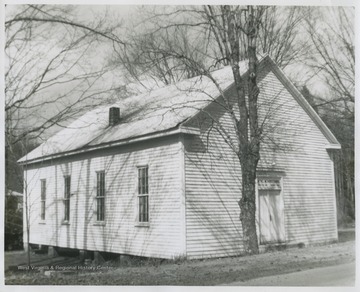 The church was established some time between 1803 and 1810. During the Civil War, church members were openly divided as "northern" members would hold service inside the church while "southern" members would stand outside or vice-versa. 