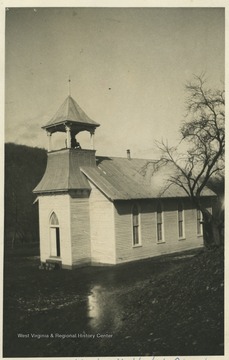 The church was built around 1821 about two miles north of Ft. Seybert. It was the first ever Methodist church in Pendleton County. 