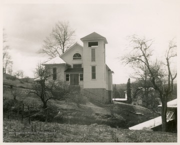 The church was organized in 1849 and the first church was built in 1850.