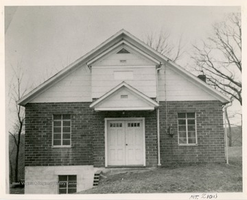 The church was organized in 1852 when a deed was made for the land.  However, the church was first built in 1843 and dedicated in 1846.  The present church was built in 1951.