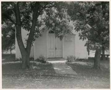 The church was organized in 1838.