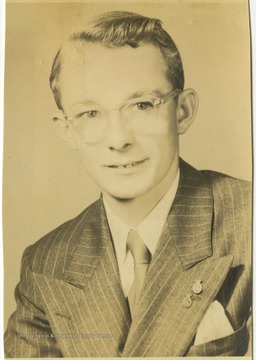 Terra Alta High School student Charles Feather poses for his school photo. 