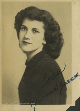 Terra Alta High School student Norma Jean Mitchell poses for her school photo. 