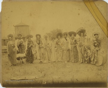 Pictured from left to right are Dr. W. D. David; Stingley Hoffman; Alec Wilson; George Diddle; C. M. Murphy; M. C. Talbott; Dr. F. B. Murphy; Warren B. Kittle; Lloyd Robinson; Chas Hovattes; John T. Roger (sitting); and Stephen Holt.