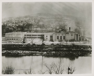 Bird's eye view of Grafton High School.