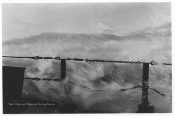 Photos are from an album belonging to a member of the U.S.S. West Virginia.  William Wright, Radio Technician 2C, was on the ship from 1944-45 and saw action at Leyte Gulf, Iwo Jima, and Okinawa. 